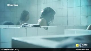 Нарезка секс сцен с голыми Меган Монтанер и Вероникой Санчес в сериале «Без личности»