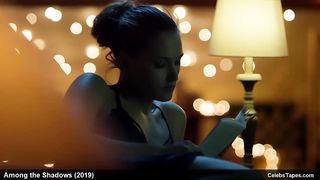 Красивые сцены траха с Шарлоттой Беккет и Гаэль Гиллис в триллере «Среди теней»