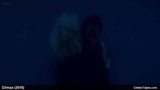 Эротические танцы обнаженных Храм Шарлин и Софии Бутелла в хорроре «Экстаз»
