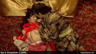 Ебля с азиатскими актрисами в эротической дораме «Секс и палочки для еды»