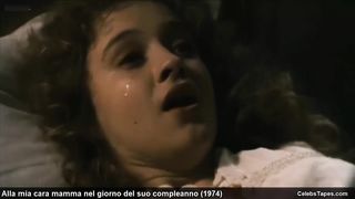 Голую Элеонору Джорджи ебут в драме «Дорогой мамочке в день рождения»