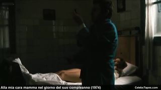 Голую Элеонору Джорджи ебут в драме «Дорогой мамочке в день рождения»